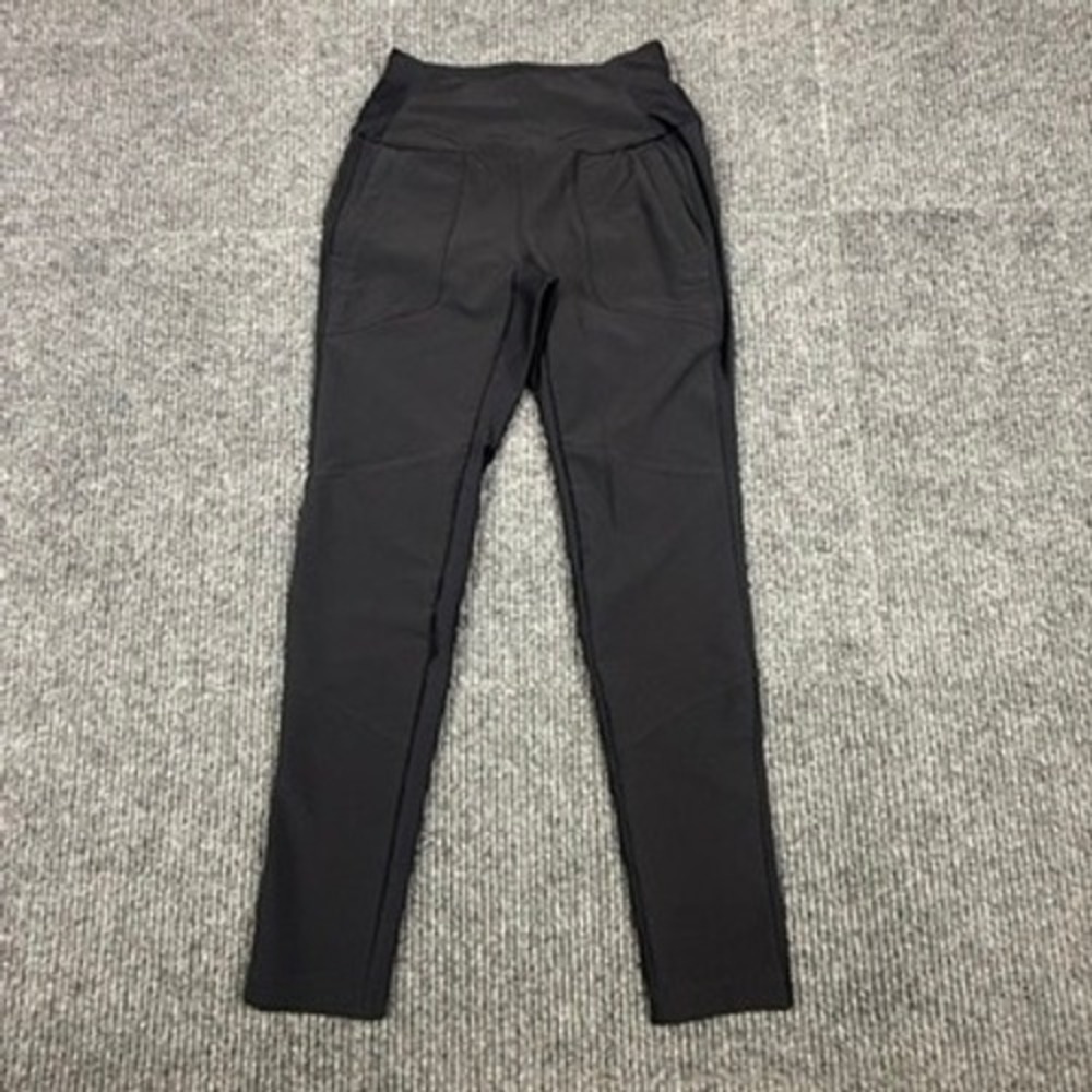 Avalanche Outdoor Supply Co Womens Black High Rise Active Hiking Pants Small